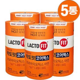 상품 이미지: 종근당건강 생유산균 락토핏 코어맥스 2g x 60포 (5개) //mbm