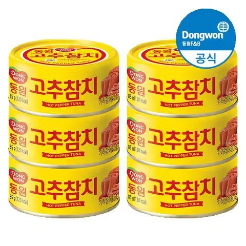상품 이미지: [동원공식샵] 동원 고추참치 85g 6캔