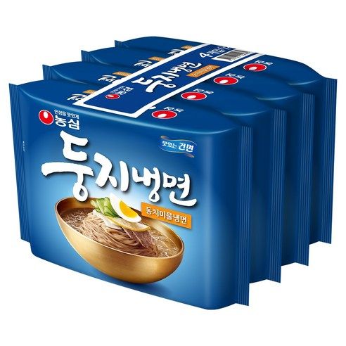 상품 이미지: 둥지냉면 동치미 물냉면 161g, 4개