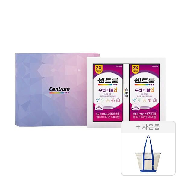 상품 이미지: 센트룸 더블업 우먼 선물세트 50정, 2개 + 증정(스윔백, 1개)