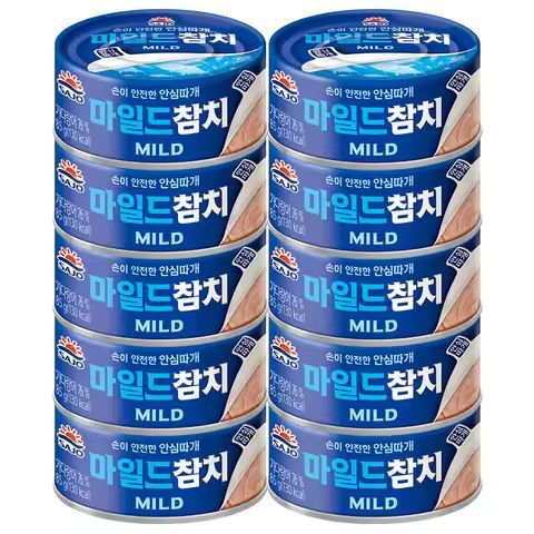 상품 이미지: [사조공식샵] 마일드참치 85g*10캔