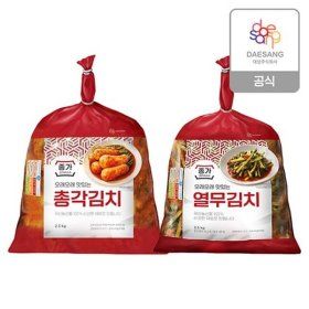 상품 이미지: 종가 총각김치2.3kg+열무김치2.5kg