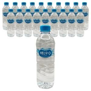 상품 이미지: 백산수 생수 500ml x 20PET