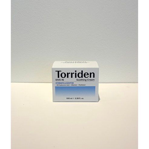 상품 이미지: 토리든 다이브인 저분자 히알루론산 수딩 크림, 100ml, 1개