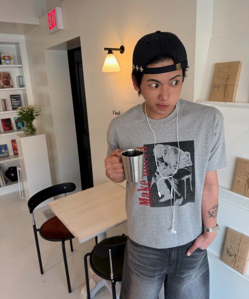상품 이미지: Trouble Half T-Shirts Gray