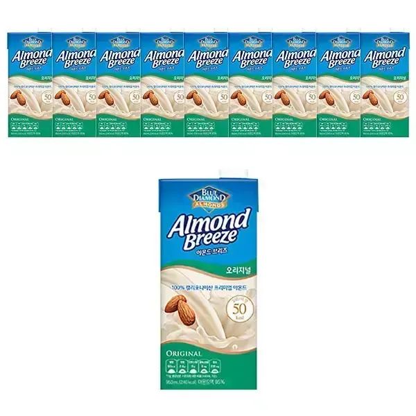 상품 이미지: 아몬드브리즈 오리지널, 950ml, 10개