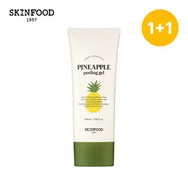 상품 이미지: [스킨푸드][1+1]파인애플 모공 각질 케어 필링 젤 100ml