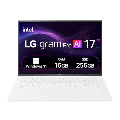 상품 이미지: LG전자 2025 그램 Pro AI 17 WQXGA 코어Ultra5 애로우레이크