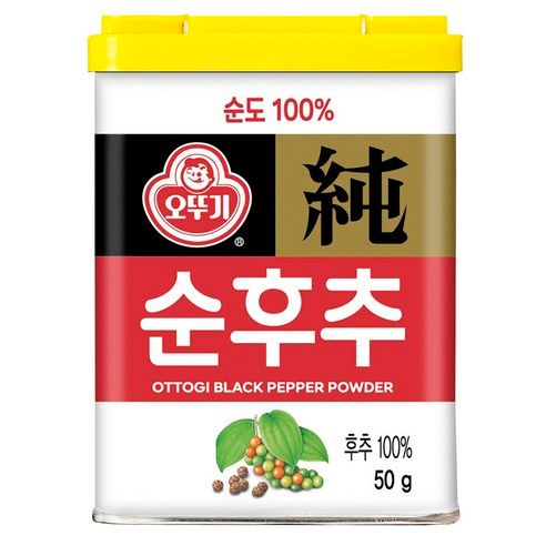 상품 이미지: 오뚜기 순후추, 50g, 1개