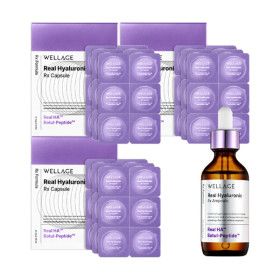 상품 이미지: 최신상 웰라쥬 리얼 히알루로닉 히알루론산 캡슐앰플 54회분 +앰플 55ml