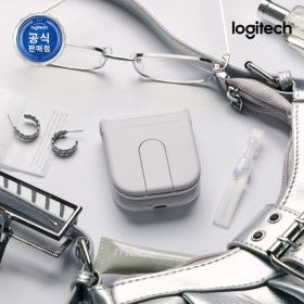 상품 이미지: 로지텍코리아 Mobi Fold 무선 블루투스 폴더블 휴대용 터치 접이식 무소음 마우스 오프화이트 오늘출발