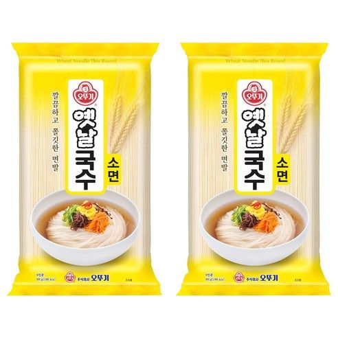 상품 이미지: 오뚜기옛날 국수 소면, 900g, 2개