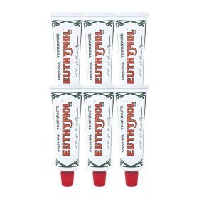 상품 이미지: EUTHYMOL  유시몰 오리지널 핑크 치약 대용량 120g 6개