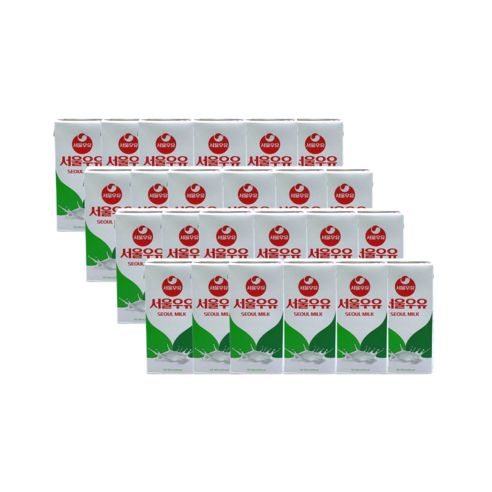 상품 이미지: 서울우유 멸균 흰우유, 200ml, 24개