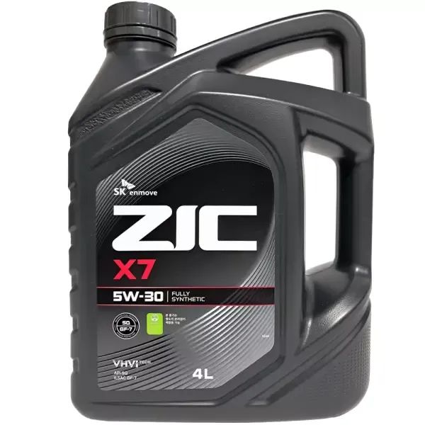 상품 이미지: 지크 X7 5W30 4L ZIC API SQ 엔진오일 SK엔무브