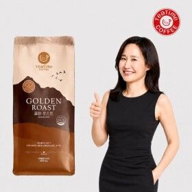 상품 이미지: 강주은PICK 커피원두1kg 골든 로스트 향미가 좋은 고소한 맛있는 원두 홀빈 아라비카 100 커피콩