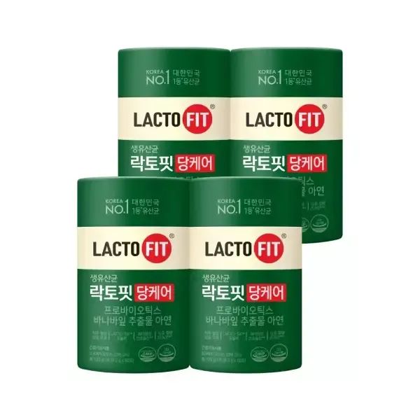 상품 이미지: 종근당건강 공식 락토핏 당케어 60포 4통 (240일분)