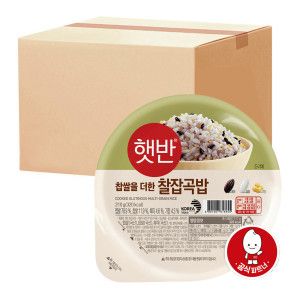 상품 이미지: 햇반 찰잡곡밥 210g 48입