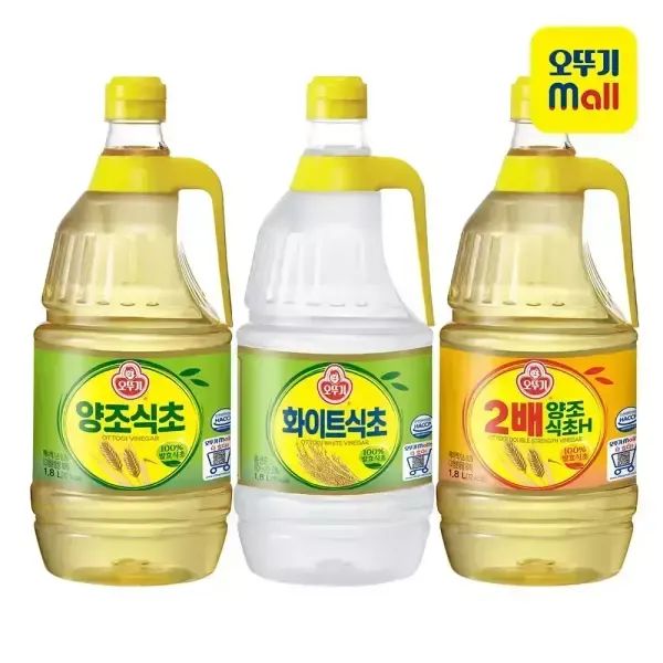 상품 이미지: 오뚜기 식초 1.8L 6개 골라담기 모음전 (양조/화이트/2배양조)