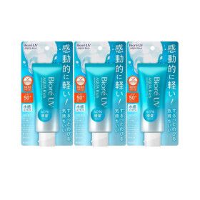 상품 이미지: 비오레 선크림 UV 아쿠아리치 워터리 에센스 70g x 3개