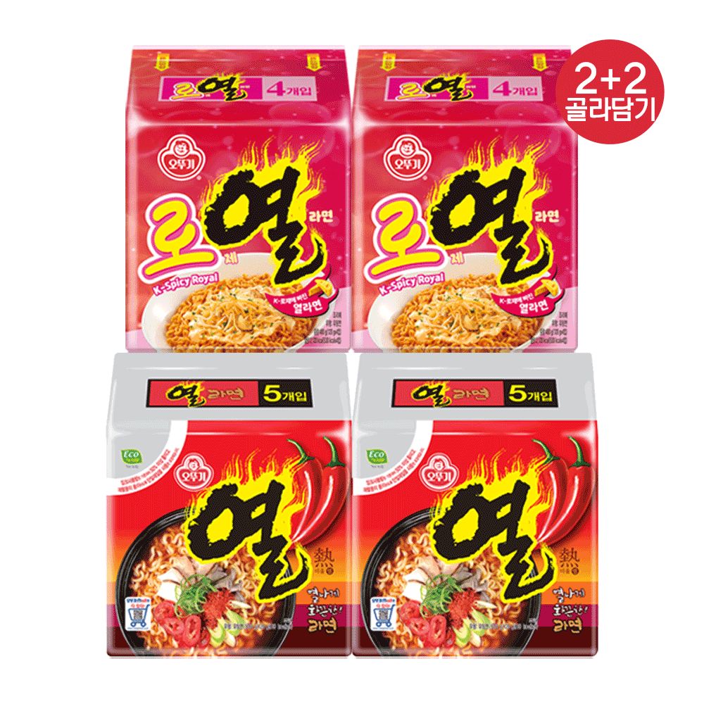 상품 이미지: [슈퍼적립] [NEW] [2+2] 오뚜기 로열라면 120g 16개 외 16종
