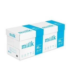 상품 이미지: 밀크 A4 80g 5000매(2500매x2박스) SAMU(G)