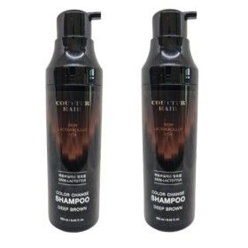 상품 이미지: 꾸띄르헤어샴푸 시즌4  새치 염색 샴푸 190ml 진갈색 2개