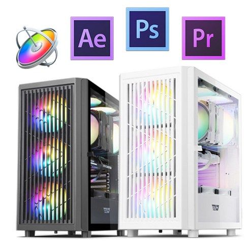 상품 이미지: 지오피씨 4K 영상편집 컴퓨터 유튜브 동영상편집 영상편집용 PC 데스크탑