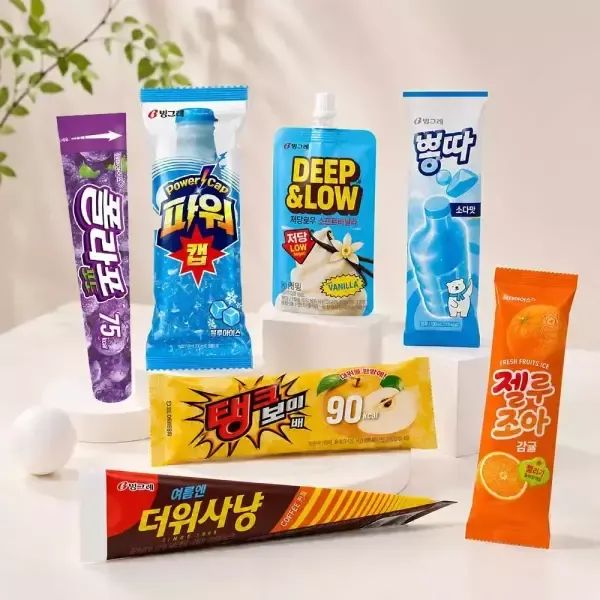 상품 이미지: [15+15] 빙그레 더위사냥 뽕따 파워캡 탱크보이 폴라포 딥앤로우 30개 골라담기