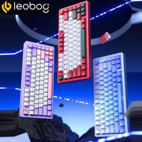 상품 이미지: LEOBOG Hi8 SE 무선 CNC알루미늄 기계식 게이밍 키보드 75%배열80키 객제화축체 3모드 8000mah 바비축