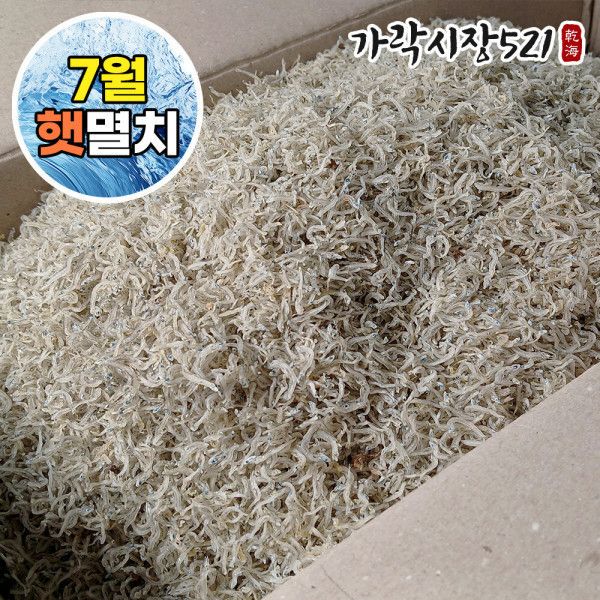 상품 이미지: (신선집중) 26년 7월 햇멸치 골라담기 1.5kg 대용량 / 볶음용 안주용 국물용 멸치 기획전