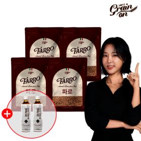 상품 이미지: (신선집중) 그레인온 파로(엠머) 밀 500g x4개 (총2kg) / + 카무트 담은차 500ml 2병