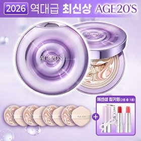 상품 이미지: 에이지투웨니스 xAGE20S 앰플 에센스 팩트 다이아 물광샷 패키지(본품x2+리필x