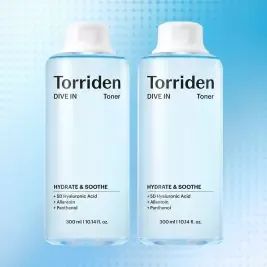 상품 이미지: [NEW] [2개] 다이브인 저분자 히알루론산 토너 300ml (+수딩크림 20ml)