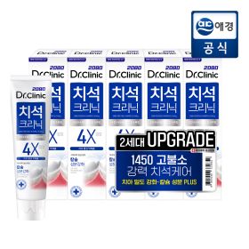 상품 이미지: 2080닥터크리닉 치석 140g x 5개