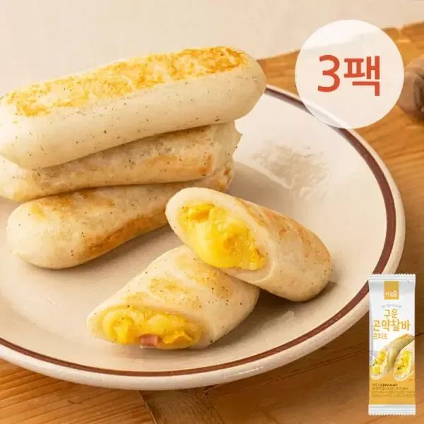 상품 이미지: [아임닭] 구운 곤약찰바 콘치즈 100g 3팩
