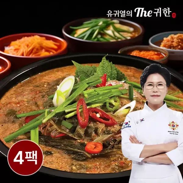 상품 이미지: [유귀열 THE귀한] 추어탕 500g x 4팩
