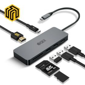 상품 이미지: 씽크웨이 CORE D34 DEX 7포트 USB 3.0 허브 Type C USB허브 멀티허브 C타입