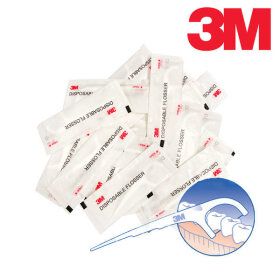 상품 이미지: 3M 치실 싱글라인 일회용 스틱형 개별포장 (1000개입)