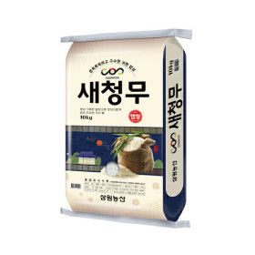 상품 이미지: (신선집중) 삼원농산 맛있는우리쌀 새청무 쌀 10kg - 2025년산 백미 햅쌀 / 상등급
