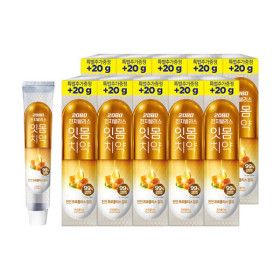 상품 이미지: (20g 증량팩)2080 진지발리스 프로폴리스 잇몸치약 150+20g 10입