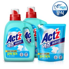 상품 이미지: 액츠 퍼펙트 실내건조 겸용 세탁세제 3L x2개+2.2Lx1개p