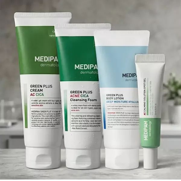 상품 이미지: 메디팜 진정 시카 여드름 대용량 클렌징폼 220ml 외 수분크림 스팟젤 SALE /주름+미백+문제성피부케어