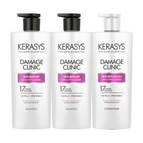 상품 이미지: 케라시스 클리닉 데미지 샴푸 750ml 2개+컨디셔너 750ml 1개