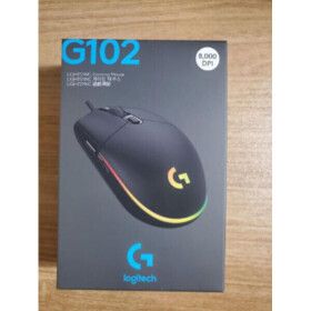 상품 이미지: 로지텍G 유선 게이밍마우스 2세대(G102 LIGHTSYNC/정품)블랙 로지텍 코리아 정품
