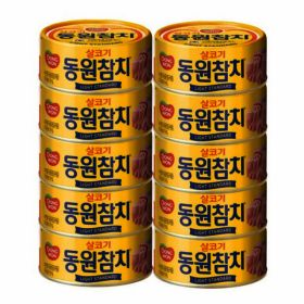 상품 이미지: 동원 라이트스탠다드 참치 135g x 10개