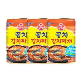 상품 이미지: 오뚜기 꽁치김치찌개(캔) 400g 3개