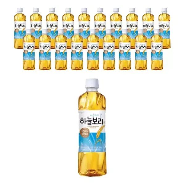 상품 이미지: 웅진 하늘보리 유/무라벨 랜덤 500ml, 20개