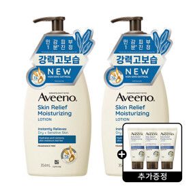 상품 이미지: 아비노 스킨 릴리프 모이스춰라이징 로션 354mL 2개 + 아비노 스킨 릴리프 로션 30g 3개 증정