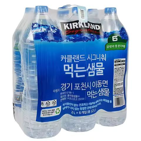 상품 이미지: 커클랜드 먹는샘물 미네랄워터 코스트코 생수 2L x6개